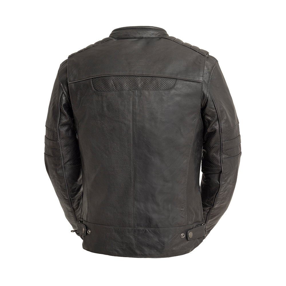 Bert Men's Leather Motorcycle Jacket | Demastic USA - Demastic