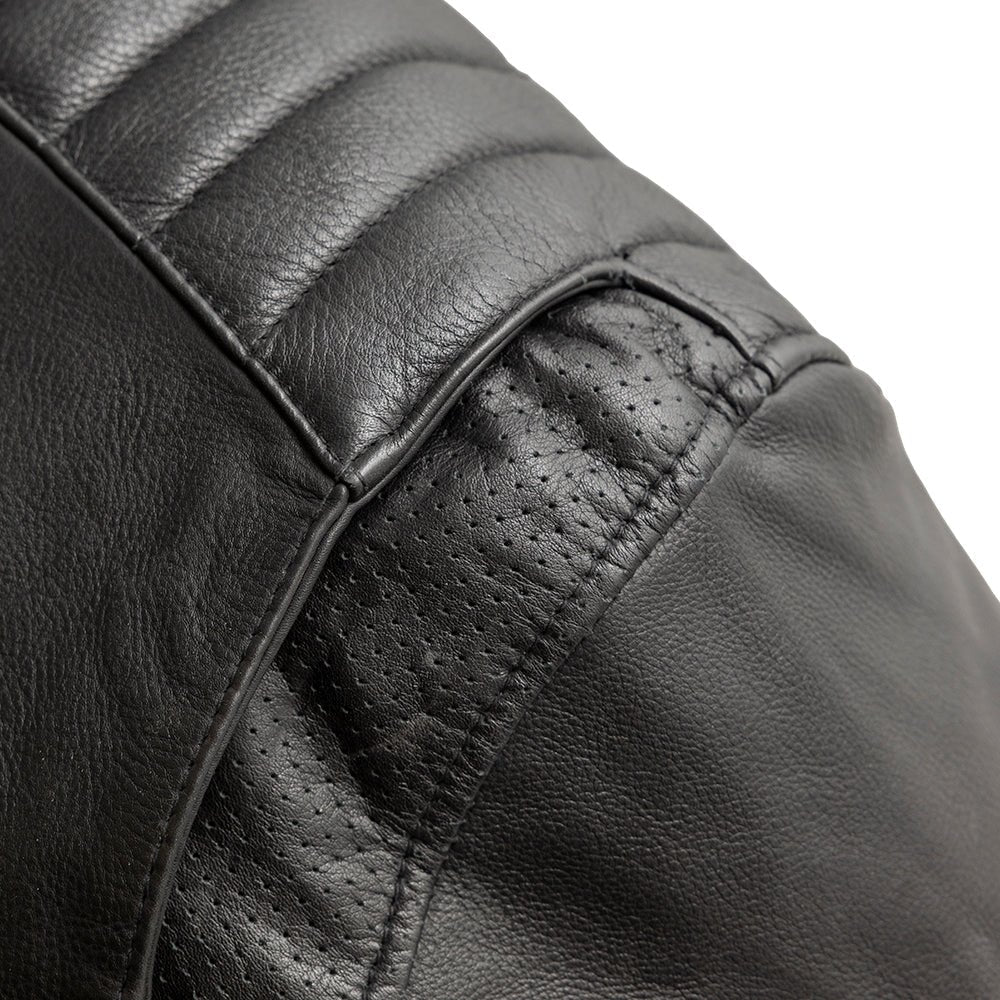 Bert Men's Leather Motorcycle Jacket | Demastic USA - Demastic