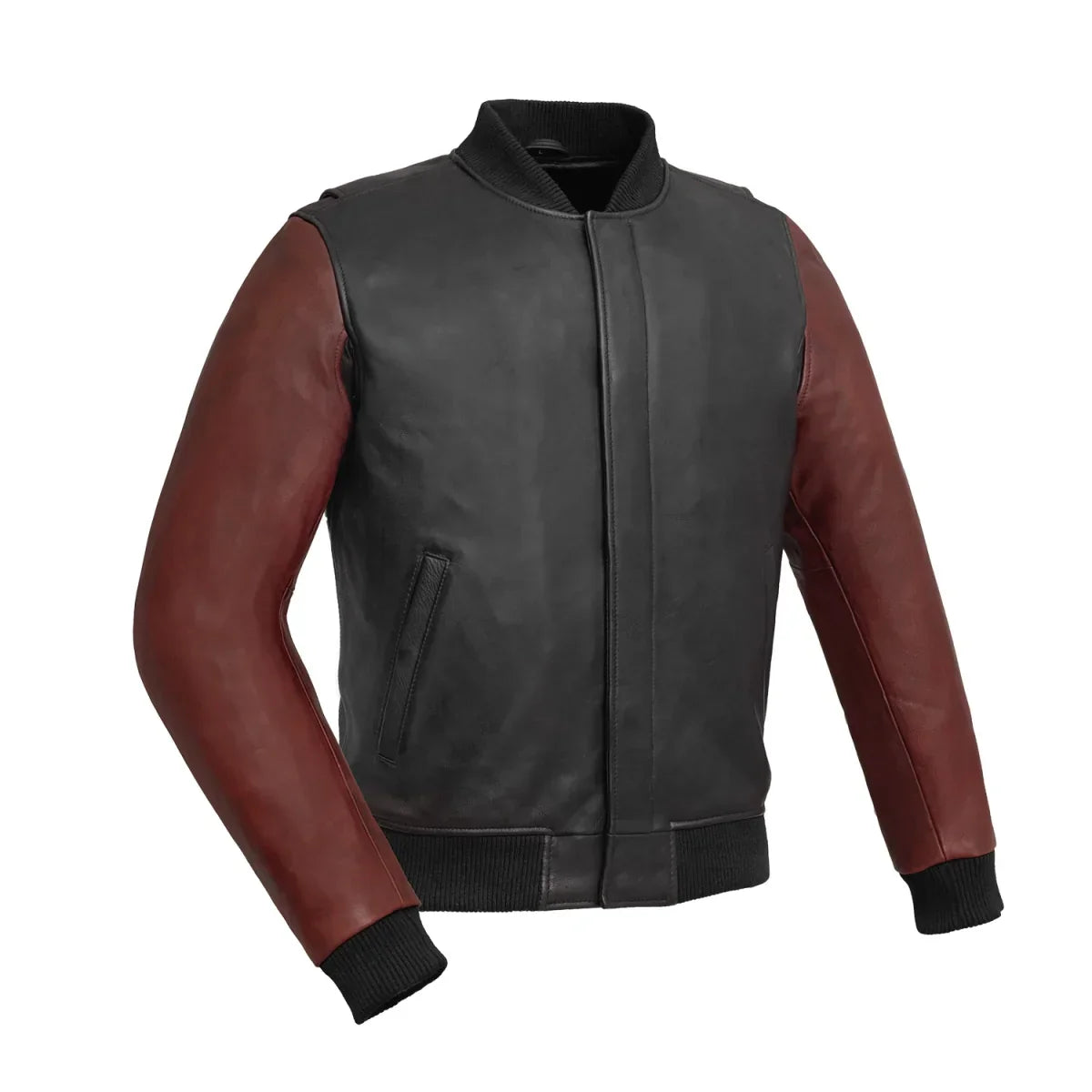 Billie Men's Motorcycle Leather Jacket | Demastic USA - Demastic