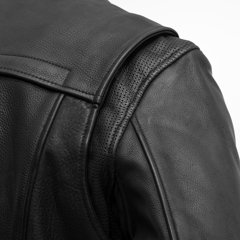 Bolt Men's Motorcycle Leather Jacket | Demastic USA - Demastic