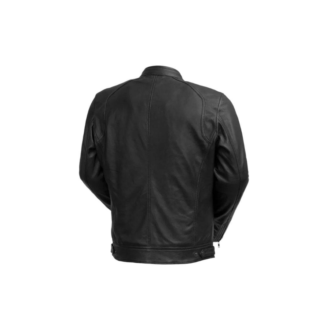 Clarson Men Jacket by Demastic Leather USA