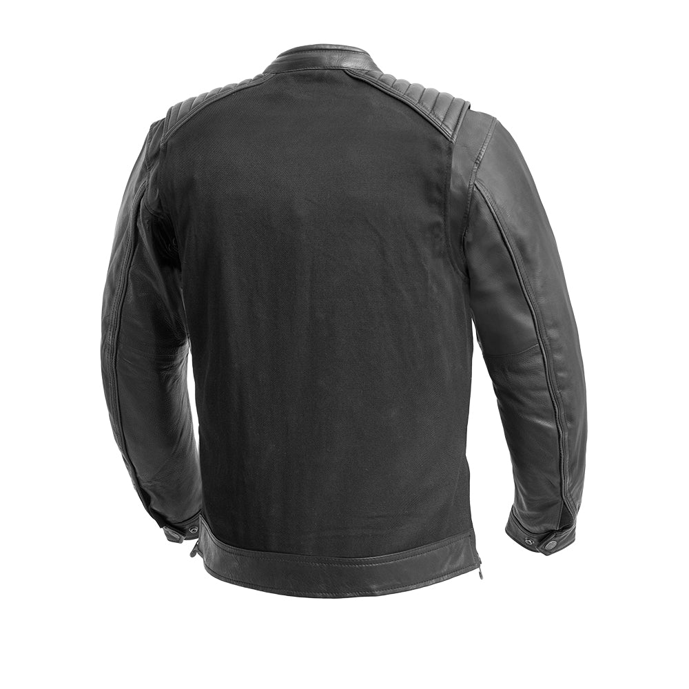 Dunstable Men's Motorcycle Leather Jacket | Demastic USA - Demastic