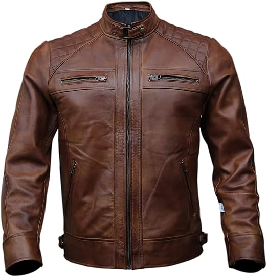 Handcrafted Leather Jacket by Demastic Leather USA