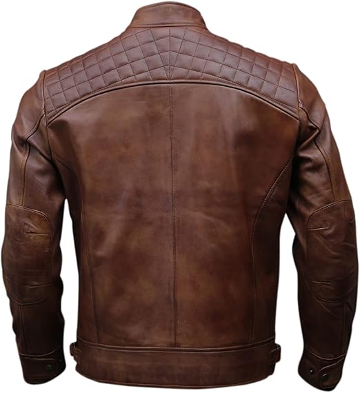 Handcrafted Leather Jacket by Demastic Leather USA