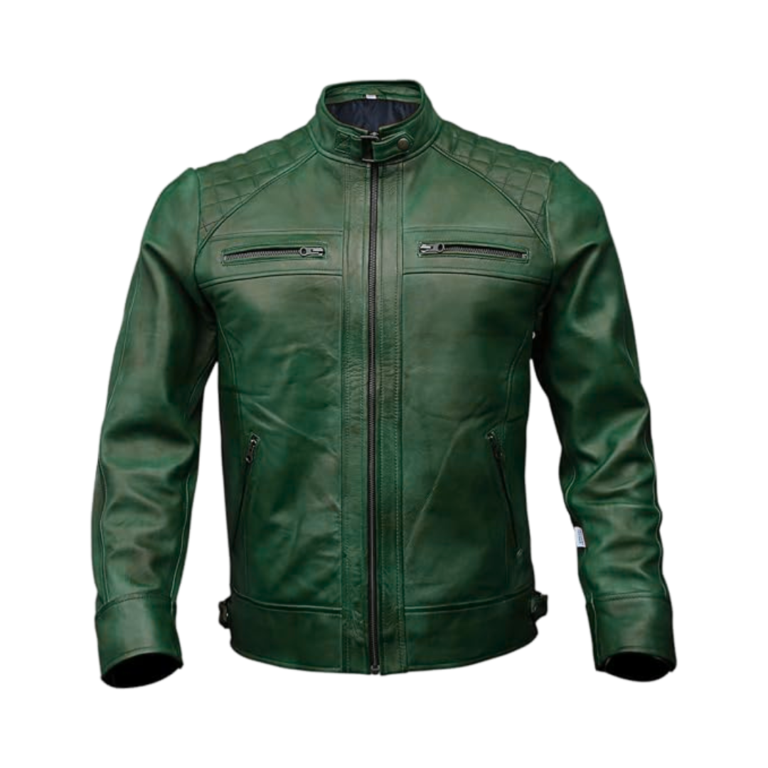 Handcrafted Leather Jacket by Demastic Leather USA