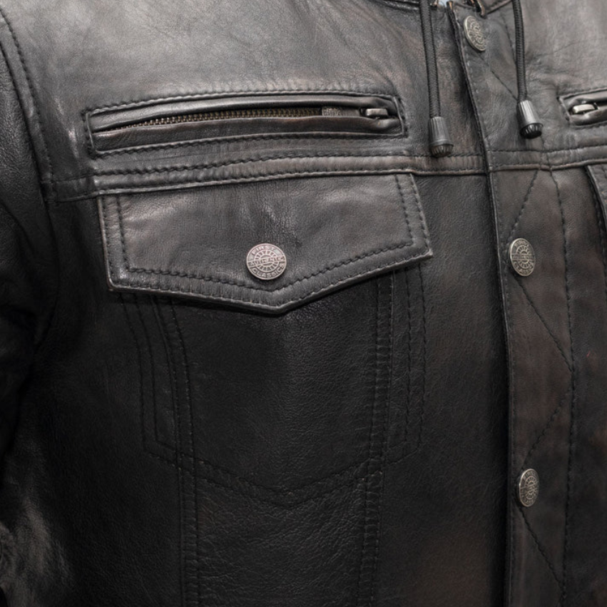 Lambor Men's Motorcycle Leather Jacket | Demastic USA - Demastic