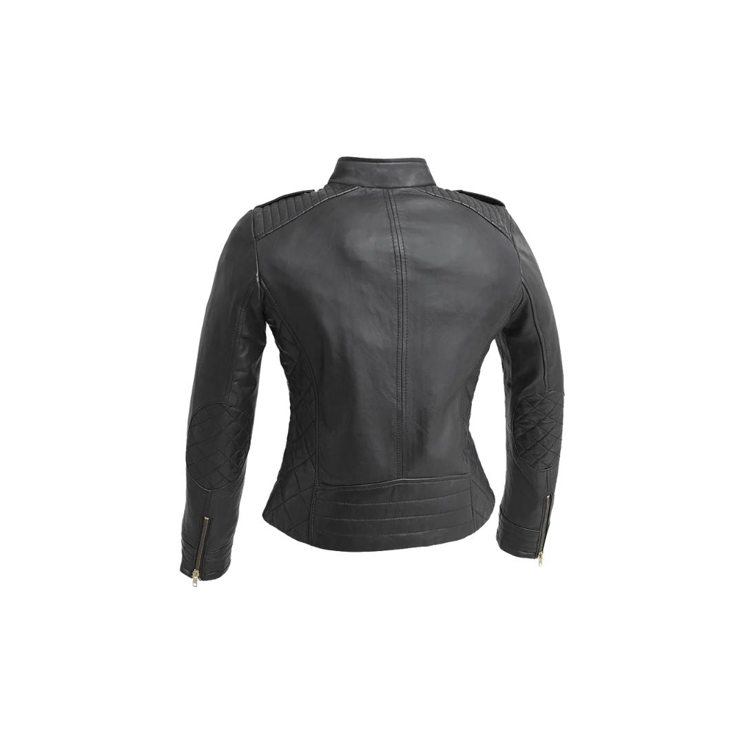 Mery Women Jacket by Demastic Leather USA