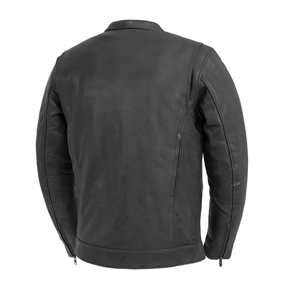 Raptor Men's Motorcycle Leather Jacket | Demastic - Demastic
