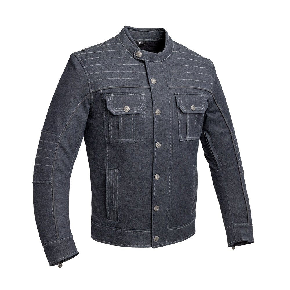 'Motorcycle' denim jacket Casual jackets, parka