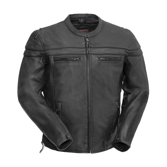 Elvardo Men's Motorcycle Leather Jacket | Demastic USA - Demastic