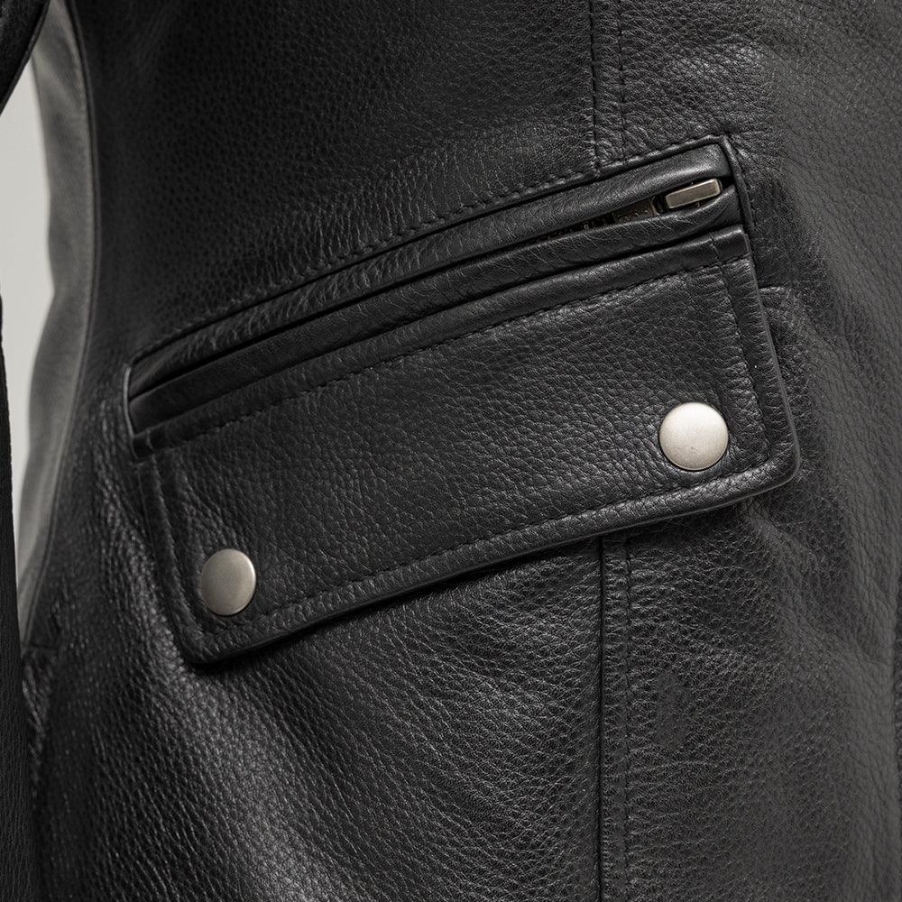Jill Women's Motorcycle Leather Jacket | Demastic USA - Demastic