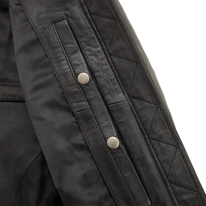Sophia Women's Moto Bomber Leather Jacket | Demastic USA - Demastic