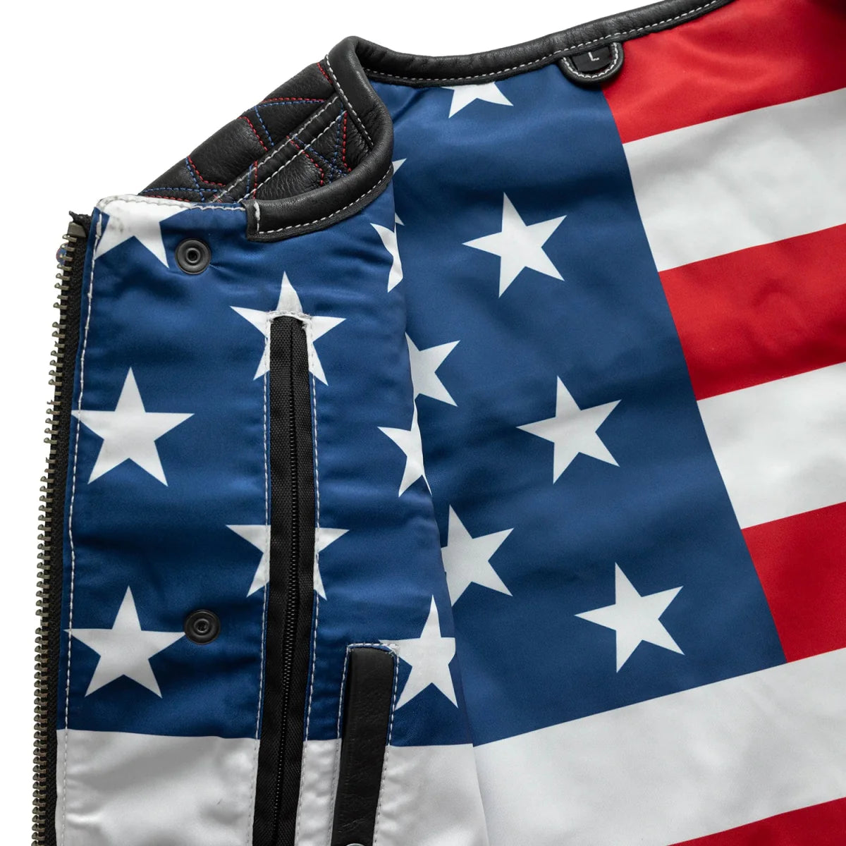 Men's Premium Motorcycle Leather Vest | Classic Biker Style