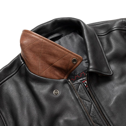 Aviator Two Tone - Men's Leather Jacket