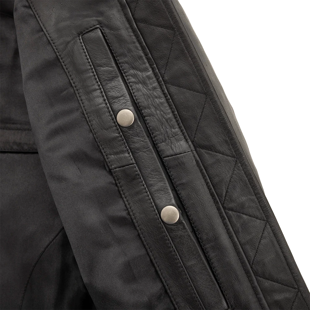 Sophia - Women's Moto Bomber Leather Jacket | Premium Genuine Leather